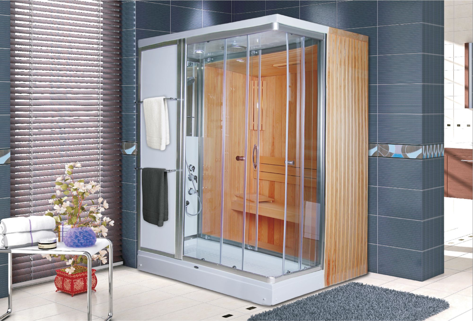 120 x 180 Compact Sauna
